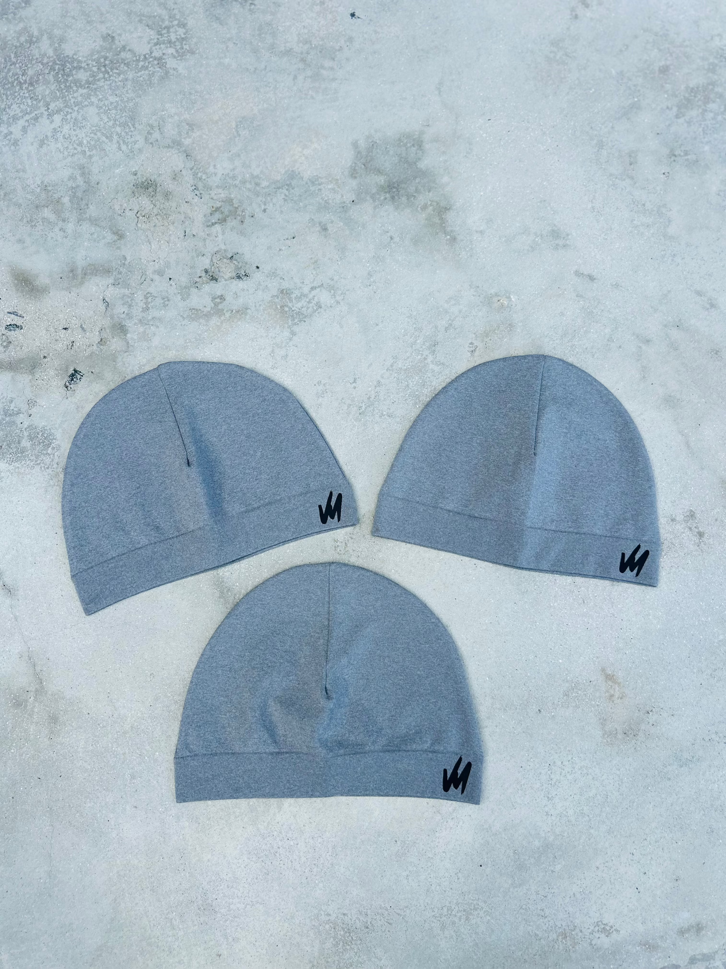 SKULL CAP GREY
